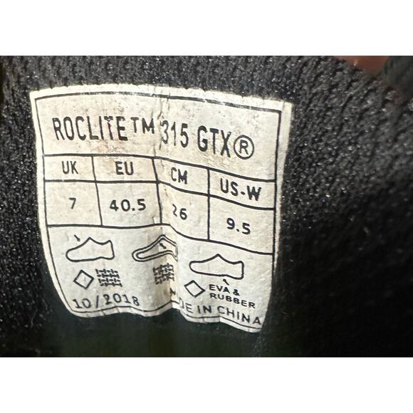 Inov-8 Roclite 315 GTX Waterproof Trail Running Shoes Sneakers Women's Size 9.5W - Picture 7 of 8